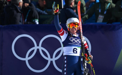 Американской олимпийской чемпионке сделали предложение прямо после финиша гонки