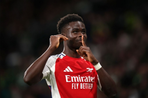 Букайо Сака подписал новый контракт с "Арсеналом" до 2031 года &mdash; Орнштейн